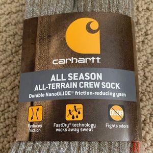 Cathartic all-terrain crew sock durable NanoGLIDE